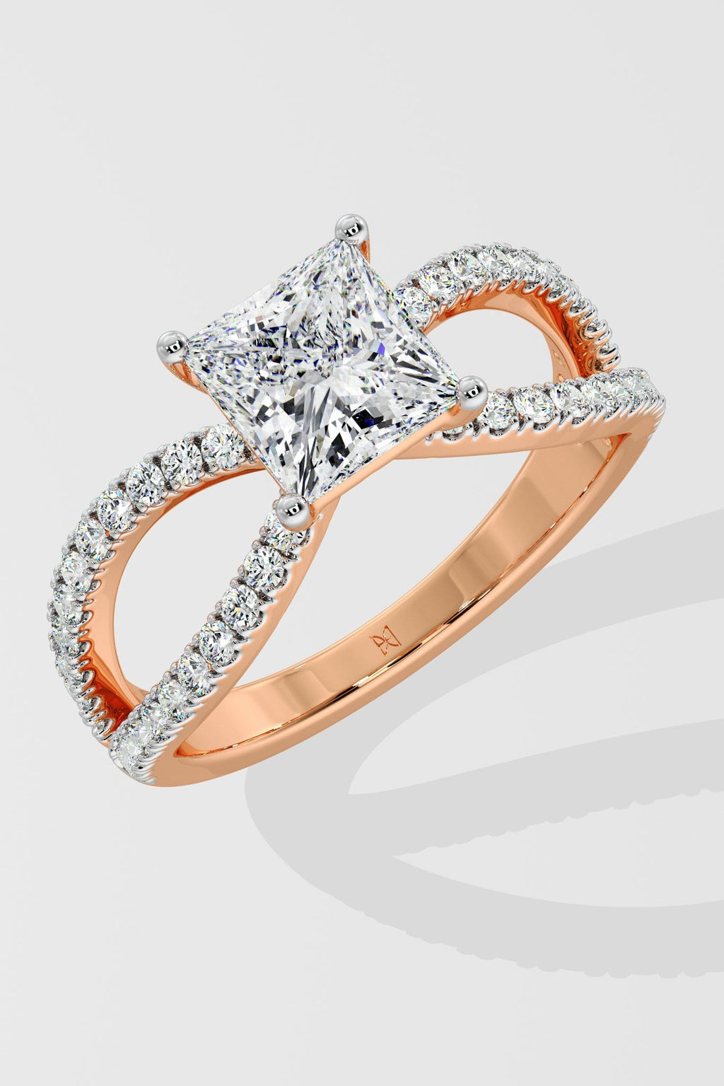 1.5 ct Princess Bow Ring