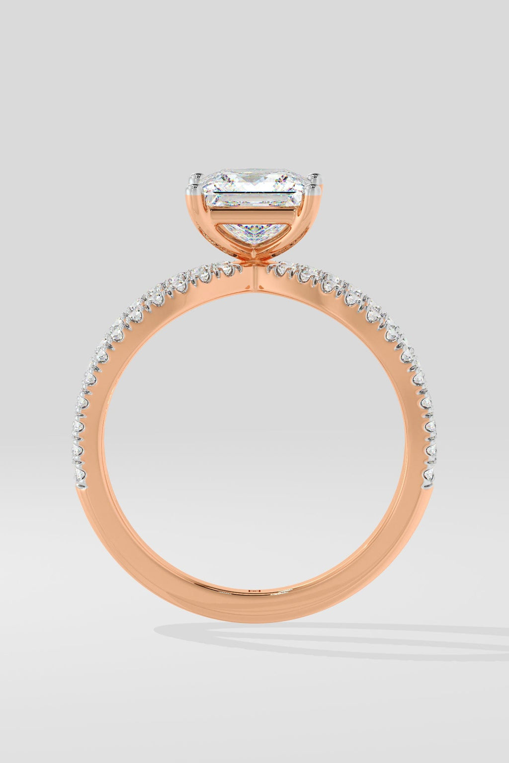1.5 ct Princess Bow Ring