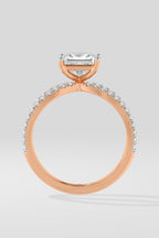1.5 ct Princess Bow Ring