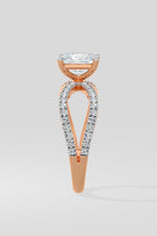 1.5 ct Princess Bow Ring