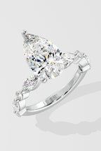 2 ct Pear Askew Ring