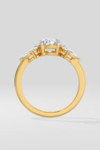 1 ct Canopy Oval Ring
