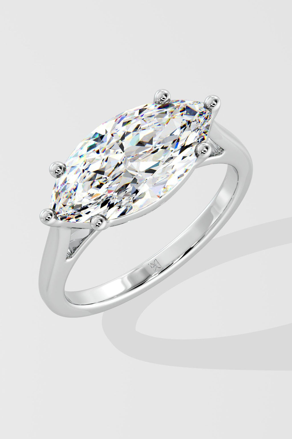 2 ct East-West Marquise Ring