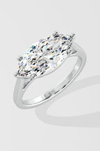 2 ct East-West Marquise Ring