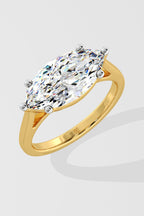 2 ct East-West Marquise Ring