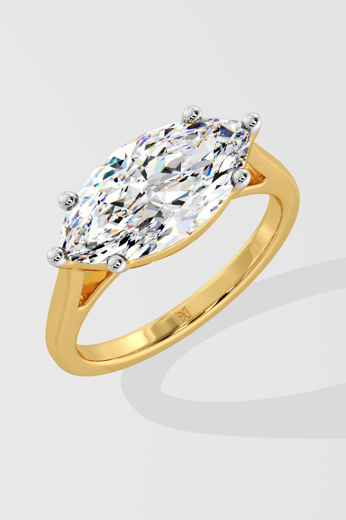 2 ct East-West Marquise Ring