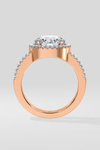 2 ct Aurora Triple Row Ring
