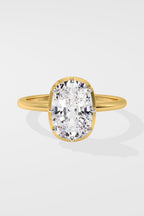 4 ct Andrea Cushion Ring