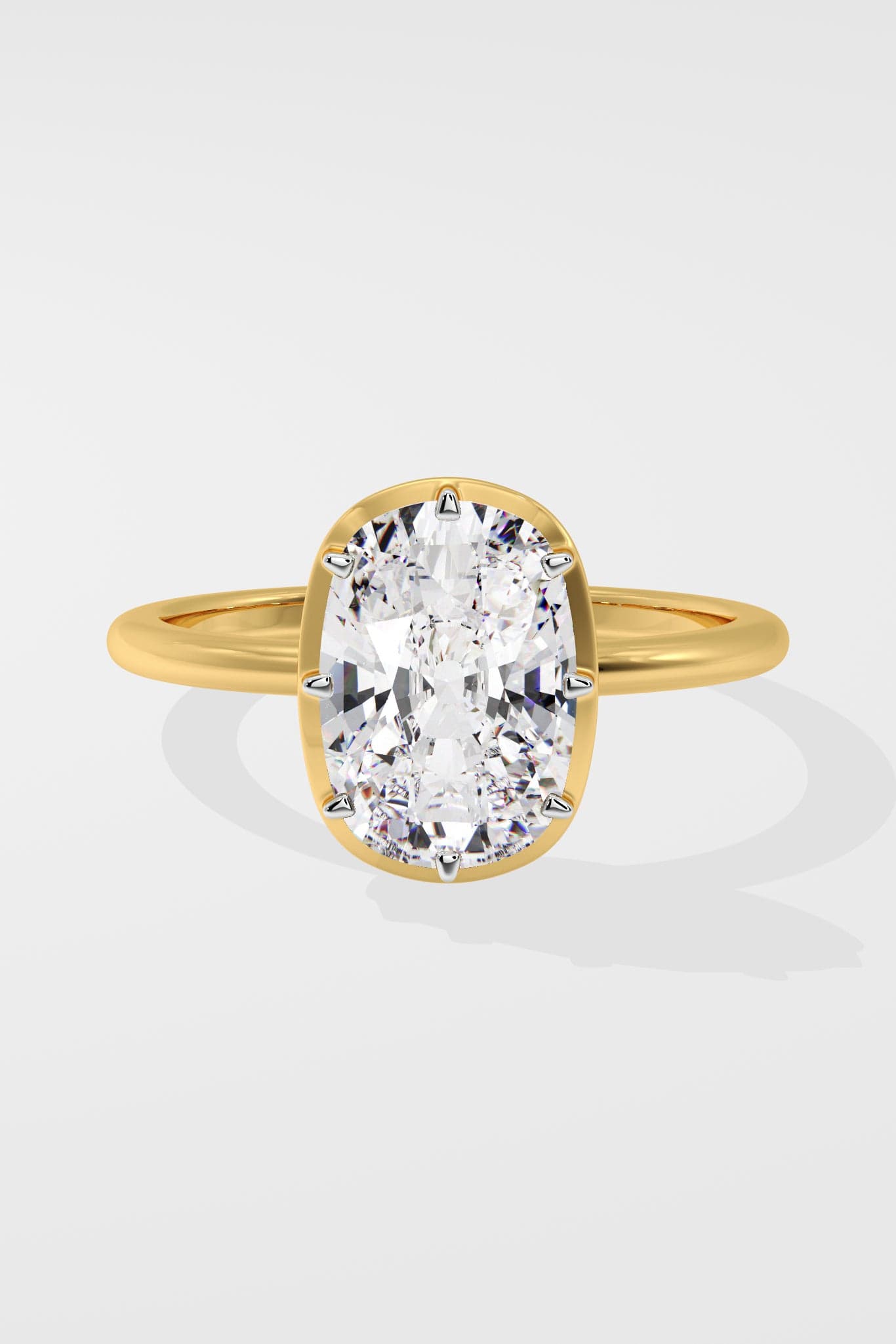 4 ct Andrea Cushion Ring