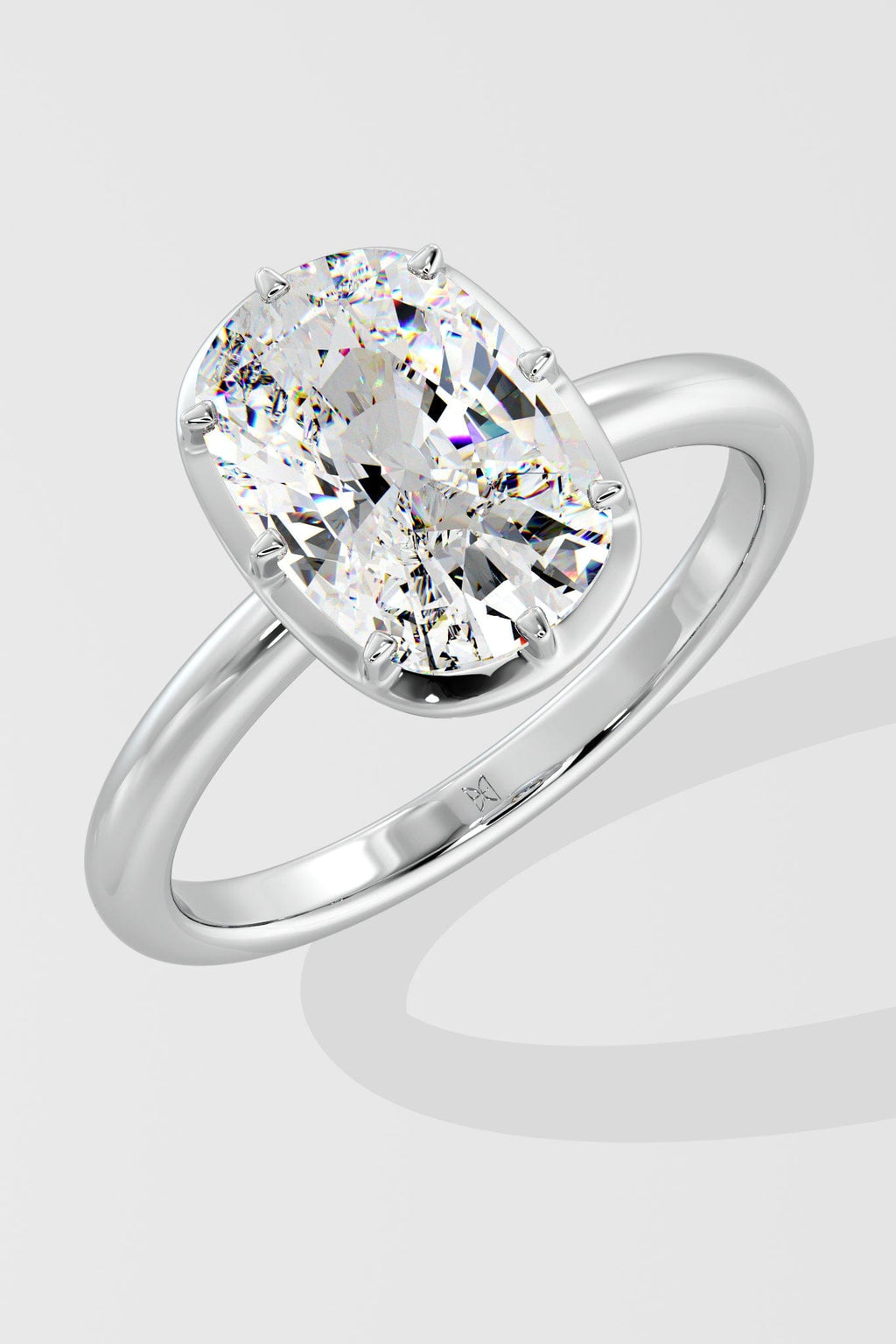 4 ct Andrea Cushion Ring