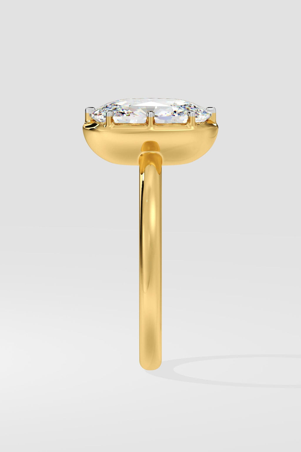 4 ct Andrea Cushion Ring