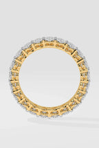 Oval Eternity Band