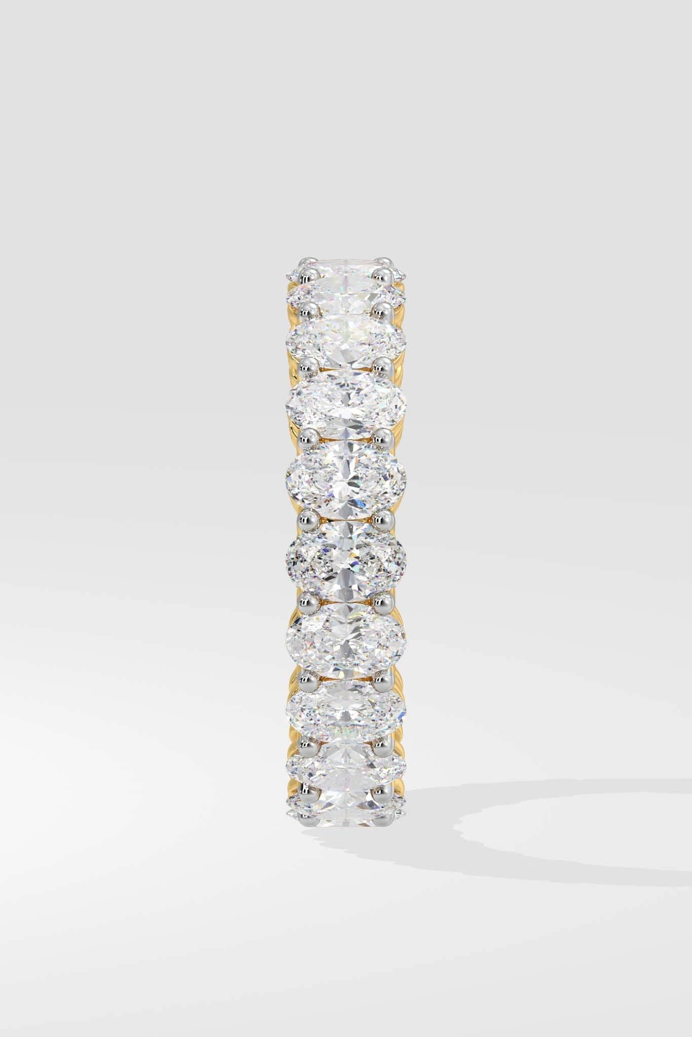 Oval Eternity Band