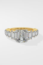 3 ct Emerald Grandeur Ring