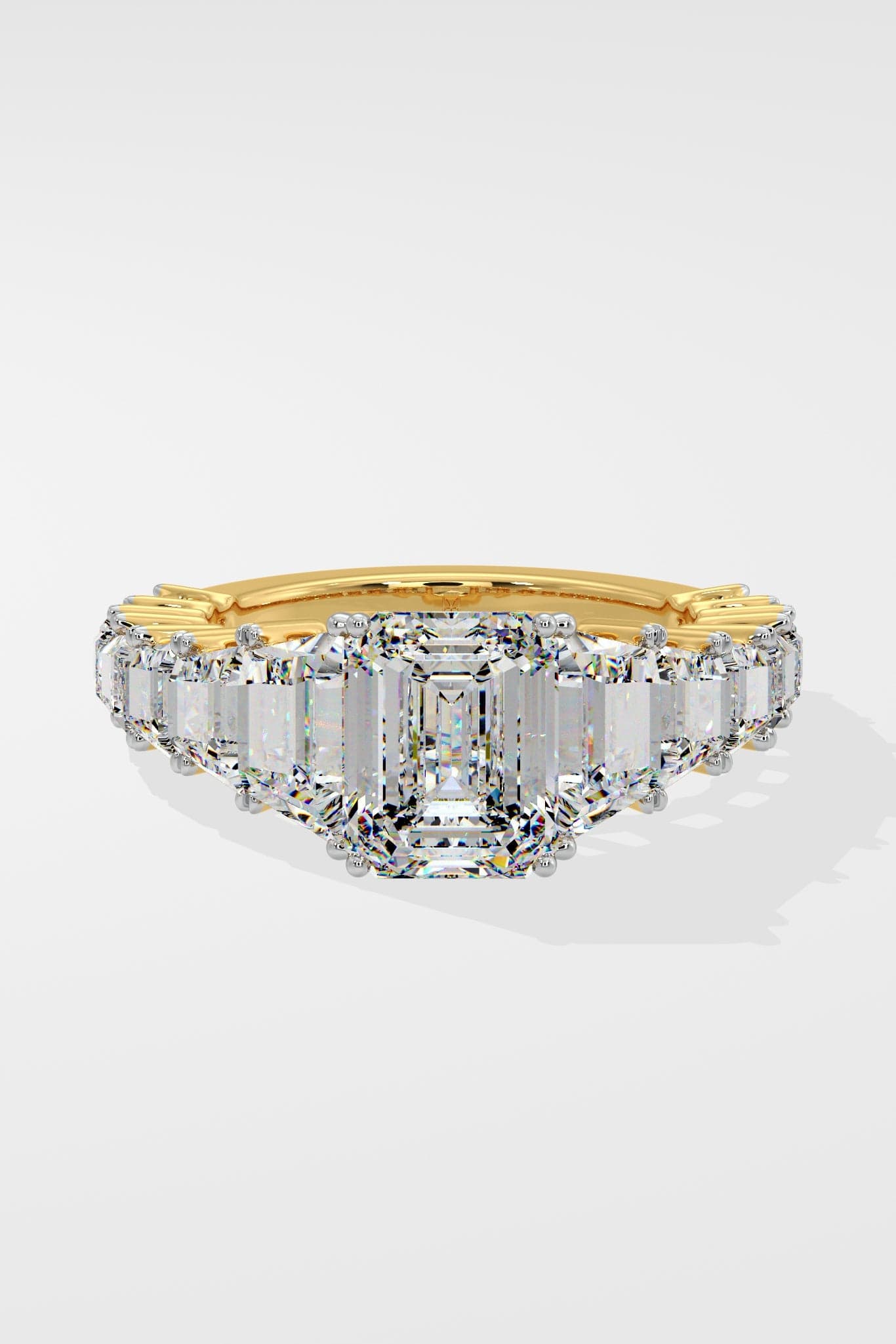 3 ct Emerald Grandeur Ring