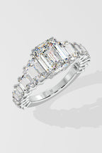 3 ct Emerald Grandeur Ring