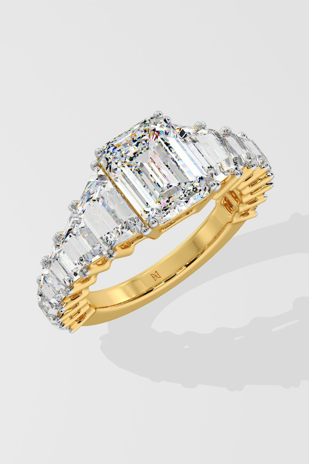 3 ct Emerald Grandeur Ring