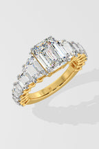 3 ct Emerald Grandeur Ring