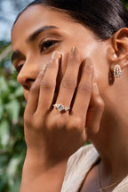 2 ct Princess Kite Ring