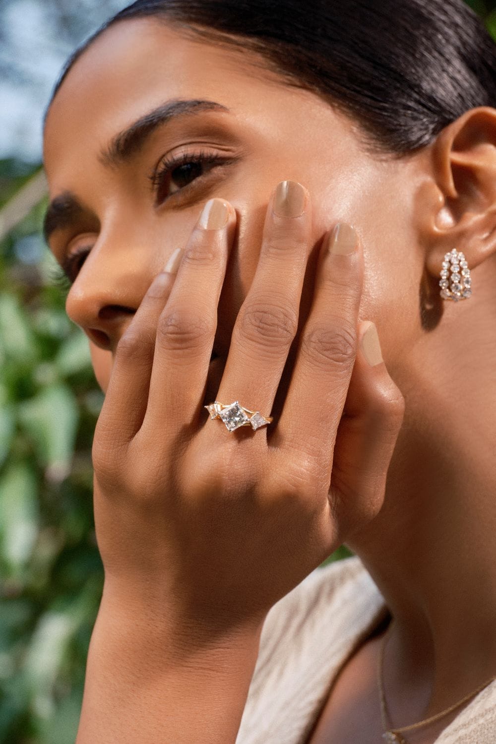 2 ct Princess Kite Ring