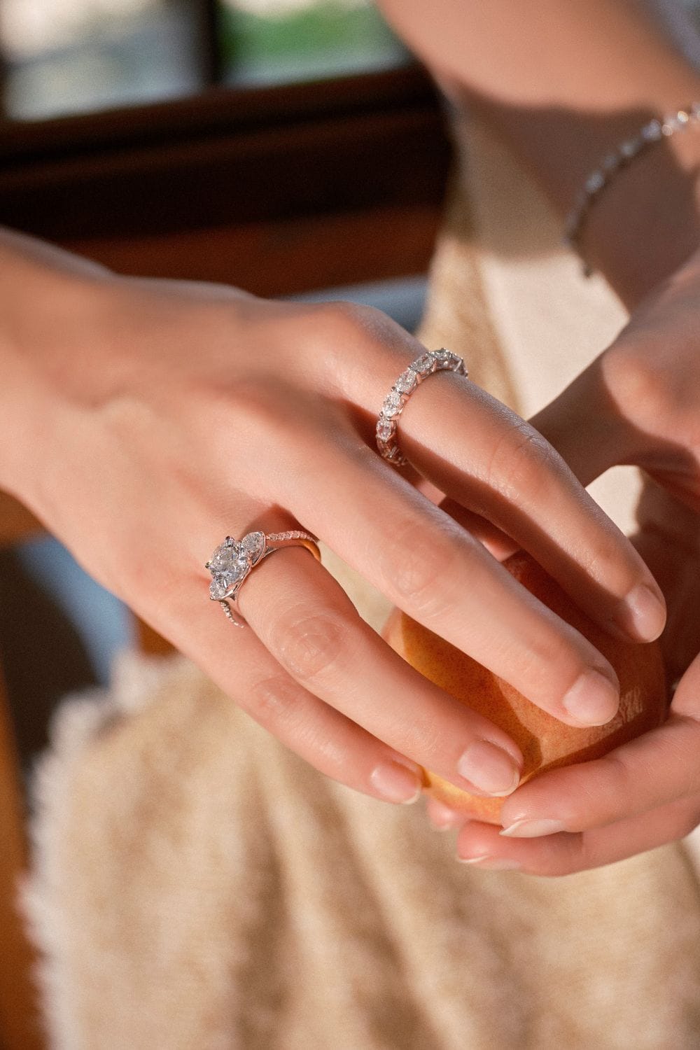 1.5 ct Opera Three Stone Ring