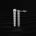 Round Diamond Danglers Earrings