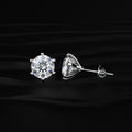 1 Carat Round Solitaire Stud
