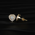 Heart Halo Earrings