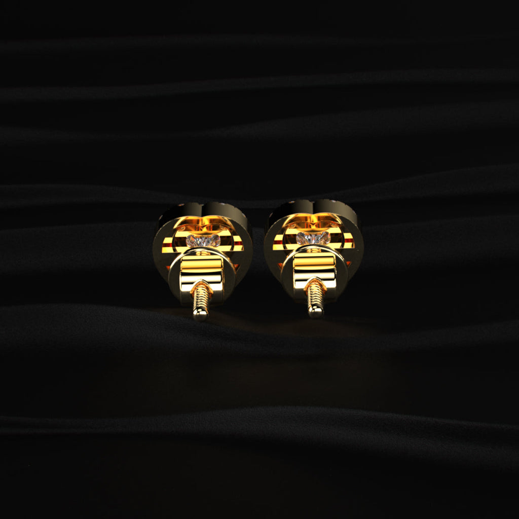 Heart Halo Earrings